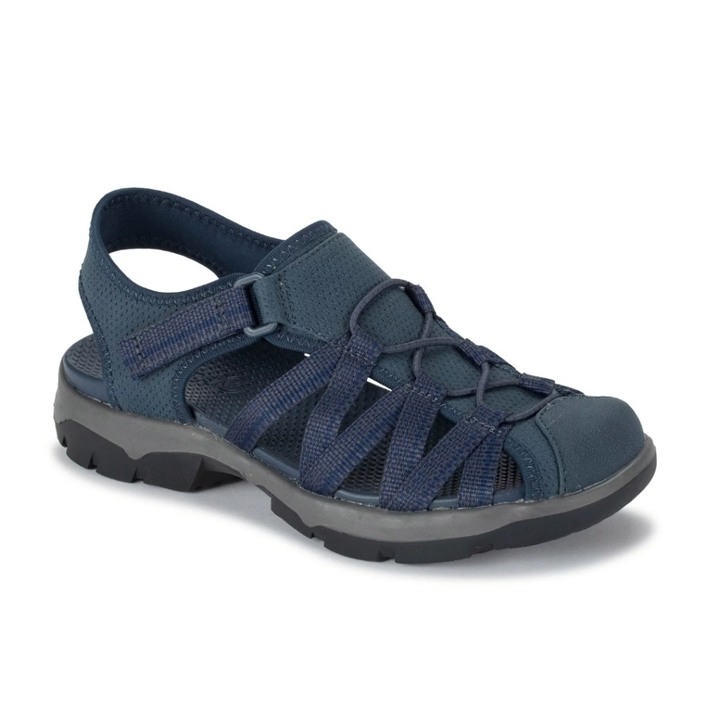Baretraps Lana Women's Closed Toe Sandals (Navy)